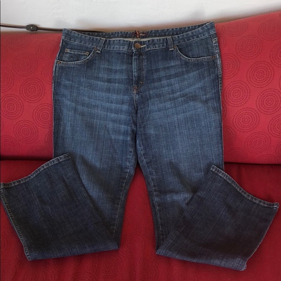 Jordache boot cut jeans, size 16 with 34” inseam - Picture 4 of 7